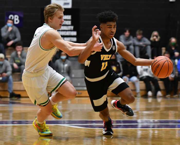 Roosevelt Summit boys basketball Taylor Balkom 43